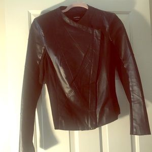 Leather Bebe Jacket